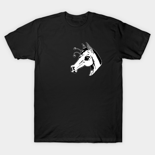 Alien horse T-Shirt by Alien-thang